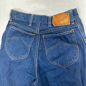 Wrangler Vintage No Fault Denim Straight Leg Jeans Mens 26/34 USA Work Farm 1648